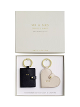 John Lewis Katie Loxton Mr & Mrs Photo Keyring Set- Buy online at McGrocer