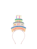 Mimi & Lula sparkly birthday cake headband for kids (British brand)