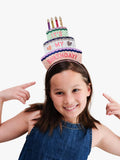 Mimi & Lula sparkly birthday cake headband for kids (British brand)