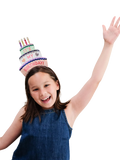 Mimi & Lula sparkly birthday cake headband for kids (British brand)