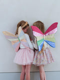Mimi & Lula kids rainbow wings costume accessory - British product
