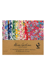 John Lewis Alice Caroline Liberty Tana Lawn® Charm Squares Multi Patchwork Fabric Squares Pack of 20- Buy online at McGrocer