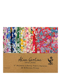 Alice Caroline Liberty Tana Lawn charm squares fabric pack of 20, UK version
