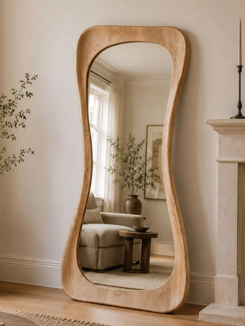 Yearn Alba oak full-length mirror 190x90cm natural (British brand)