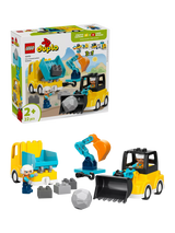 John Lewis LEGO DUPLO Town 3-in-1 Construction Vehicles Learning Toy- Buy online at McGrocer