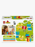LEGO DUPLO Creative Cute Pets 3-in-1 animal toy 24 pieces (British brand)