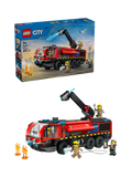 LEGO City Airport Fire Engine building set 691 pieces (British brand)