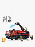 LEGO City Airport Fire Engine building set 691 pieces (British brand)