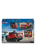 LEGO City Airport Fire Engine building set 691 pieces (British brand)