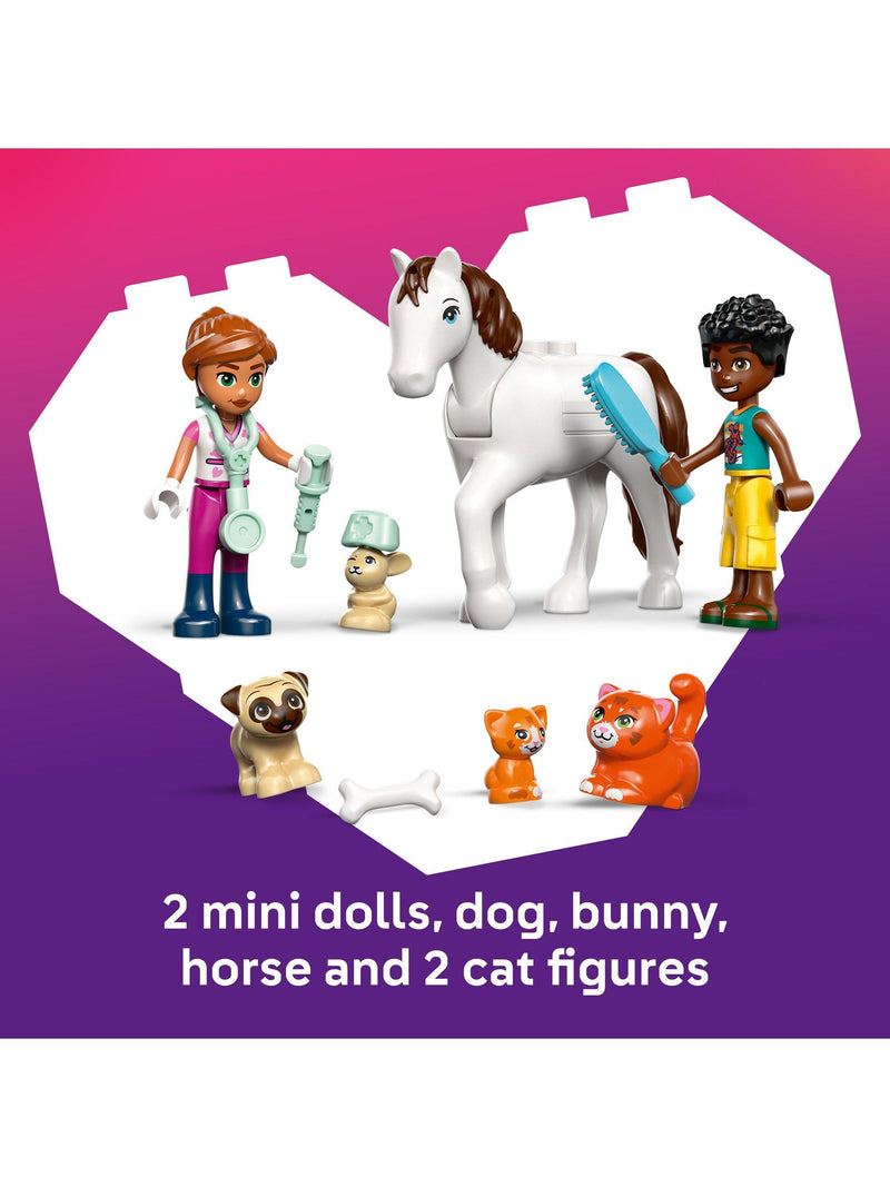 LEGO Friends 42696 Vet Clinic toy, UK version