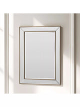 John Lewis Yearn Bevelled Glass Rectangular Wall Mirror- Buy online at McGrocer