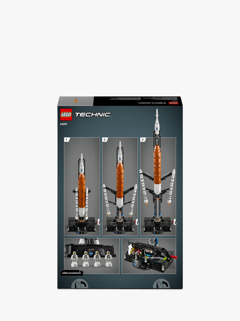 LEGO Technic NASA Artemis space rocket set 632 pieces - British product