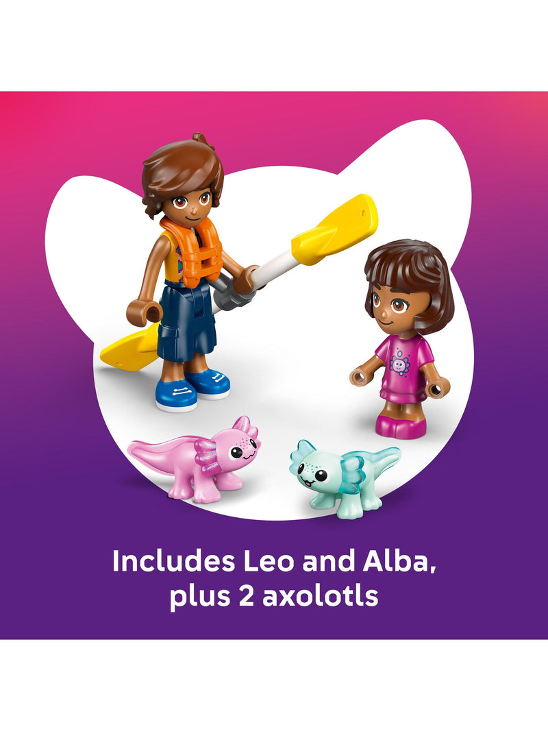 LEGO Friends Axolotl Adventure Boat Toy 95 pieces, imported from the UK