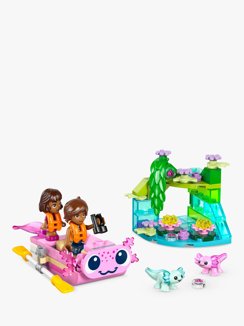 LEGO Friends Axolotl Adventure Boat Toy 95 pieces, imported from the UK