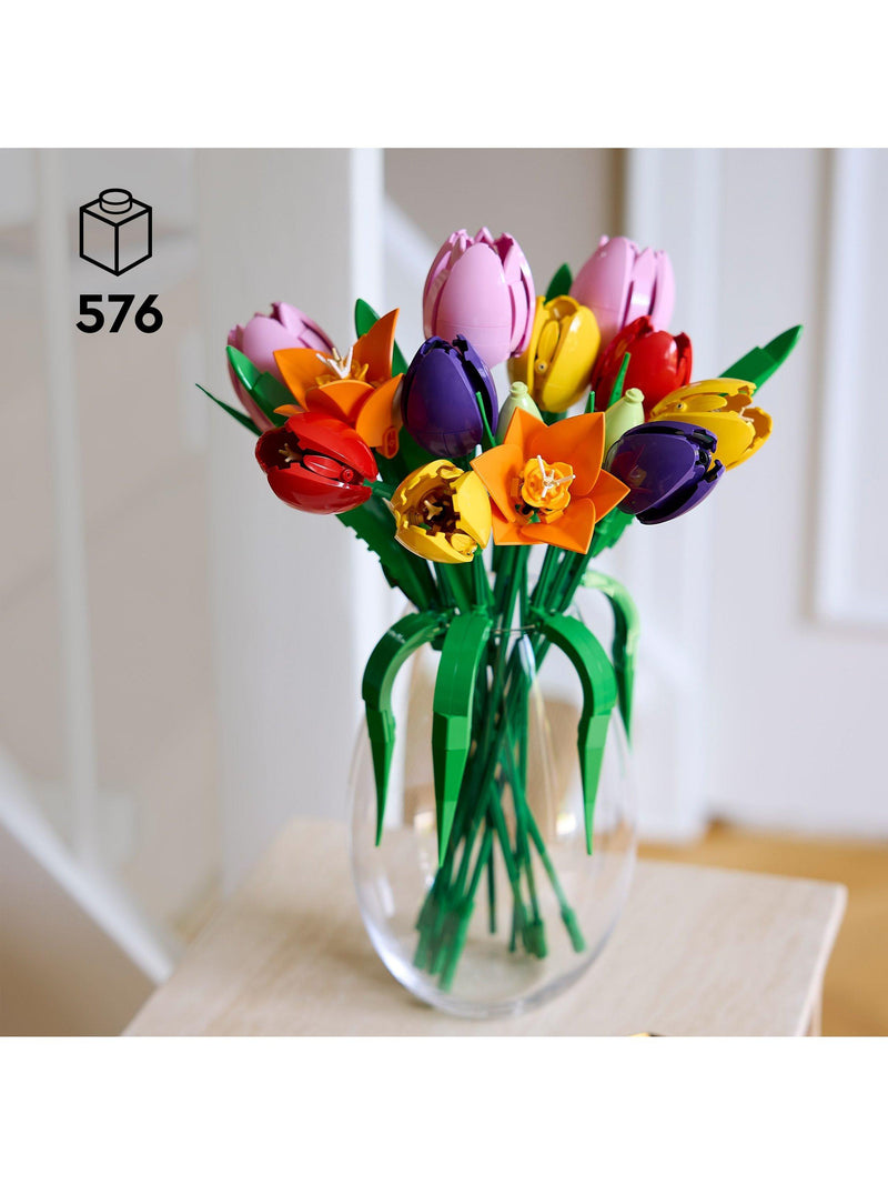 LEGO Botanicals Tulip Bouquet 576-piece set, UK version