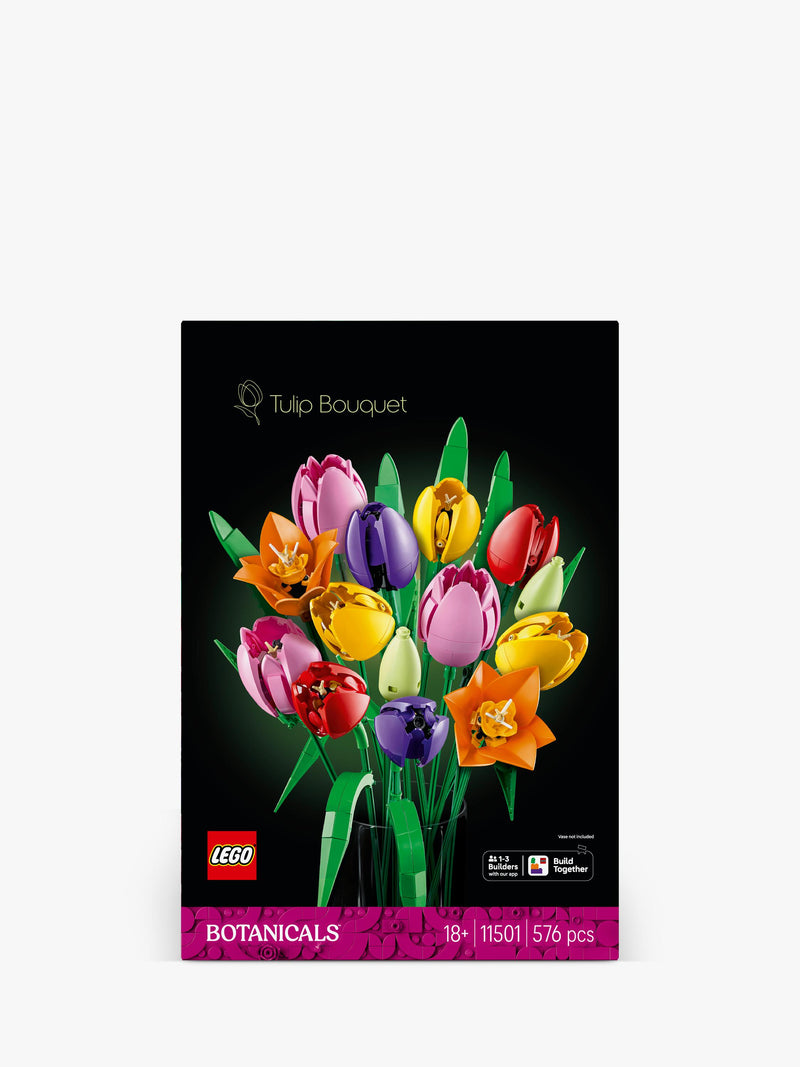 LEGO Botanicals Tulip Bouquet 576-piece set, UK version