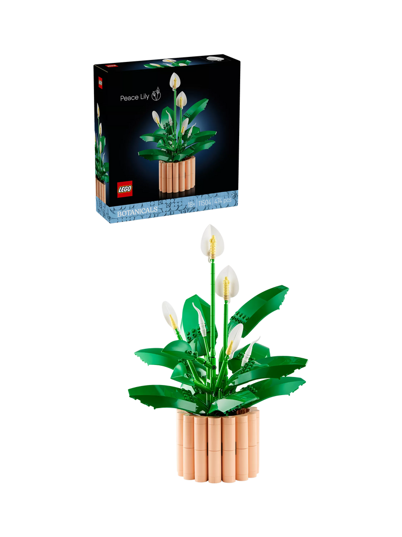 LEGO Botanicals Peace Lily building set 474 pieces - British product
