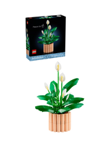 John Lewis LEGO Botanicals Peace Lily Artificial Plant Building Set- Buy online at McGrocer