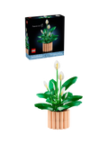 LEGO Botanicals Peace Lily building set 474 pieces - British product
