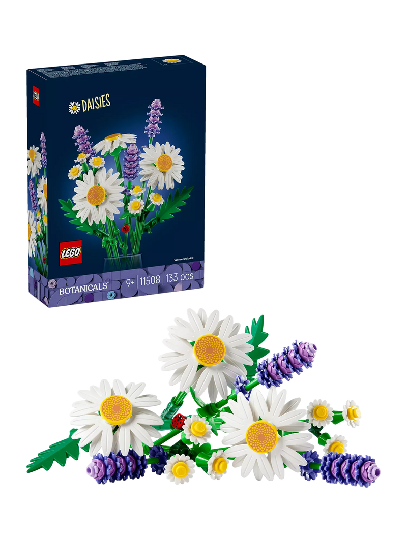 LEGO Botanicals Daisies artificial plant building set (British brand)