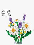 LEGO Botanicals Daisies artificial plant building set (British brand)