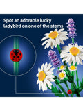 LEGO Botanicals Daisies artificial plant building set (British brand)