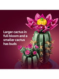 LEGO Botanicals Flowering Cactus building set 482 pieces - British product