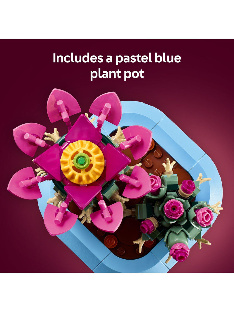 LEGO Botanicals Flowering Cactus building set 482 pieces - British product