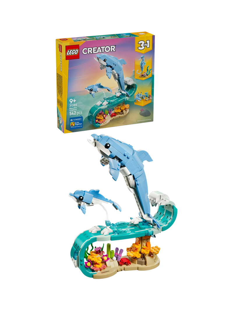 LEGO building set Sea Animals 3-in-1, imported from the UK