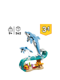 LEGO building set Sea Animals 3-in-1, imported from the UK