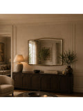 Yearn wall mirror gold 80x120cm, imported from the UK