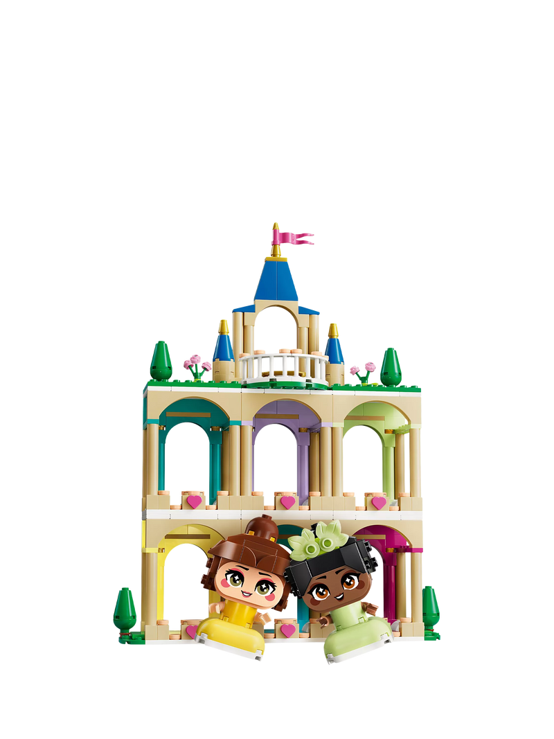 LEGO Disney Princess Belle and Tiana mini dolls castle building set - British product