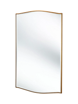 John Lewis Yearn Aurelia Wood Frame Wall Mirror, Gold, 120 x 80cm- Buy online at McGrocer