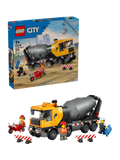 LEGO City Cement Mixer building set for kids 7+ (British brand)