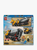 LEGO City Cement Mixer building set for kids 7+ (British brand)