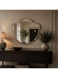 Yearn Celeste wall mirror gold 80x120cm - British product