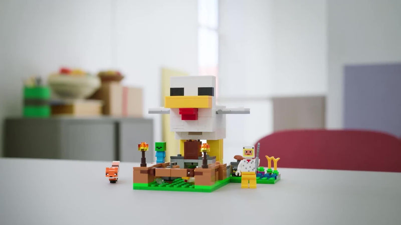 LEGO Minecraft Chicken Farm building toy (British brand)