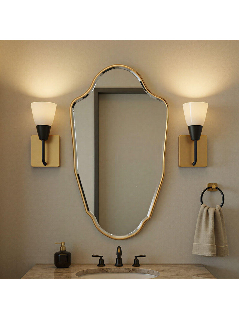 Yearn wall mirror gold 120x80cm (British brand)