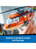 LEGO City Coast Guard Helicopter building set 551 pieces, imported from the UK
