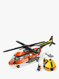 LEGO City Coast Guard Helicopter building set 551 pieces, imported from the UK