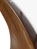 Yearn wall mirror walnut oval 120x80cm - British product