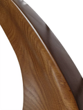 Yearn wall mirror walnut oval 120x80cm - British product