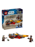 LEGO Star Wars The Mandalorian speeder building toy 207 pieces - British product