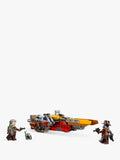 LEGO Star Wars The Mandalorian speeder building toy 207 pieces - British product