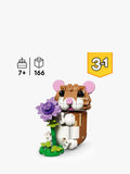 LEGO Creator 3-in-1 building toy cute hamster with flower - British product