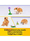 LEGO Creator 3-in-1 building toy cute hamster with flower - British product