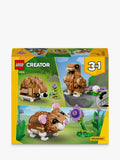 LEGO Creator 3-in-1 building toy cute hamster with flower - British product