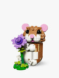 LEGO Creator 3-in-1 building toy cute hamster with flower - British product