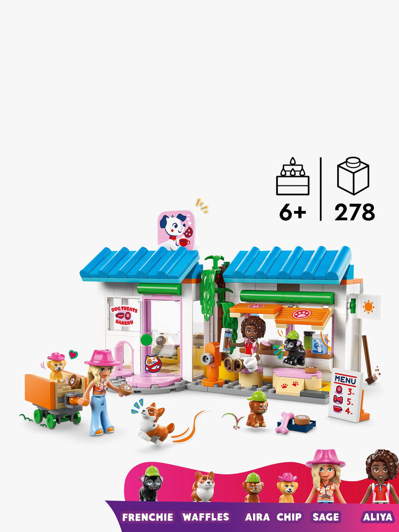 LEGO Friends dog treats bakery set 278 pieces - British product