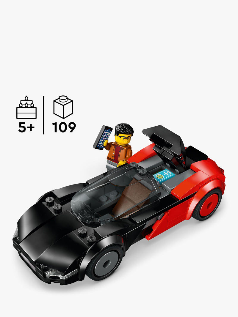 LEGO City EV Supercar building kit 60486 109 pieces - British product